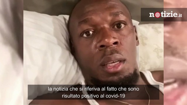 Coronavirus, Usain Bolt Sono positivo al covid, ecco cosa farò