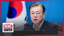 Moon calls for exceptional measures for economic revitalization, virus prevention