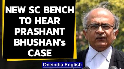 Download Video: New SC bench to hear 2009 contempt of court case against Prashant Bhushan | Oneindia News