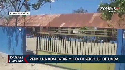 Kota Kupang Zona Merah, Rencana KBM Tatap Muka di Sekolah Ditunda