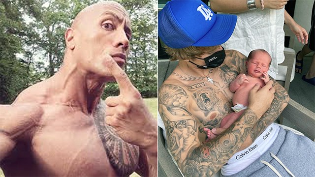 Dwayne Johnson CONVINCES Justin Bieber & Haily Baldwin To Have A Baby In 2021