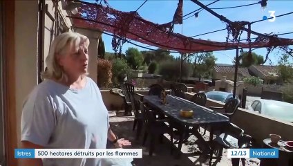 Istres : un incendie détruit 500 hectares de végétation