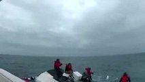 Meksika Körfezi'nde alabora olan teknedeki 5 kişi böyle kurtarıldı