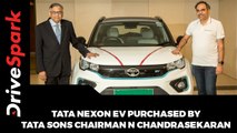 Tata Nexon EV Purchased By Tata Sons Chairman N Chandrasekaran