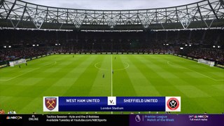 English Premier League 2019-20 Matchday 9 WEST HAM vs SHEFFIELD UNITED