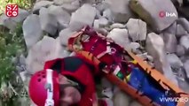 Uludağ'da nefes kesen kurtarma operasyonunun görüntüleri ortaya çıktı