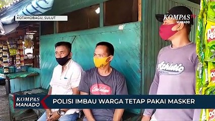 Polisi Imbau Warga Tetap Pakai Masker