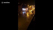 Storm Francis causes flooding in County Cork, Ireland