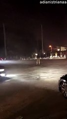 Street Skids Lead to Car Being Slammed