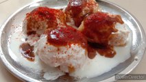 Instant Dahi Bhalle Recipe,Suji ke Dahi Bhalle, सिर्फ 10 मिनट में बनाऐं दही भल्ले वो भी बिना दाल पीसे, बिना दाल भिगोऐ  l सूजी के दही भल्ले