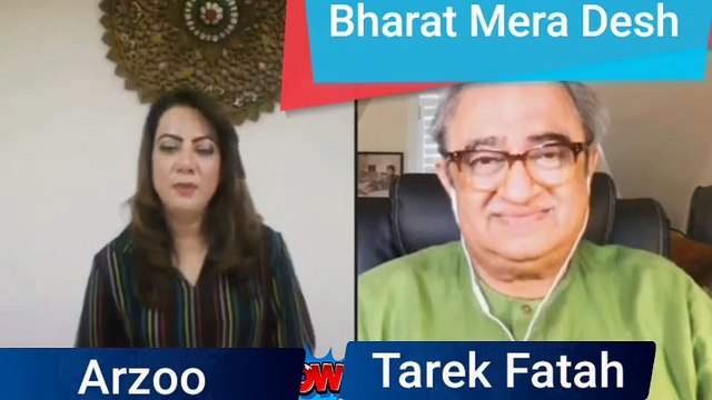 Arzoo kazmi And Tarek Fatah Debate on India - Pak Media Latest . #Sanatan #tarekfatah #INDIAN