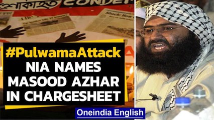 Скачать видео: Pulwama Terror Attack: NIA names Masood Azhar and his brother as plotters in the chargesheet