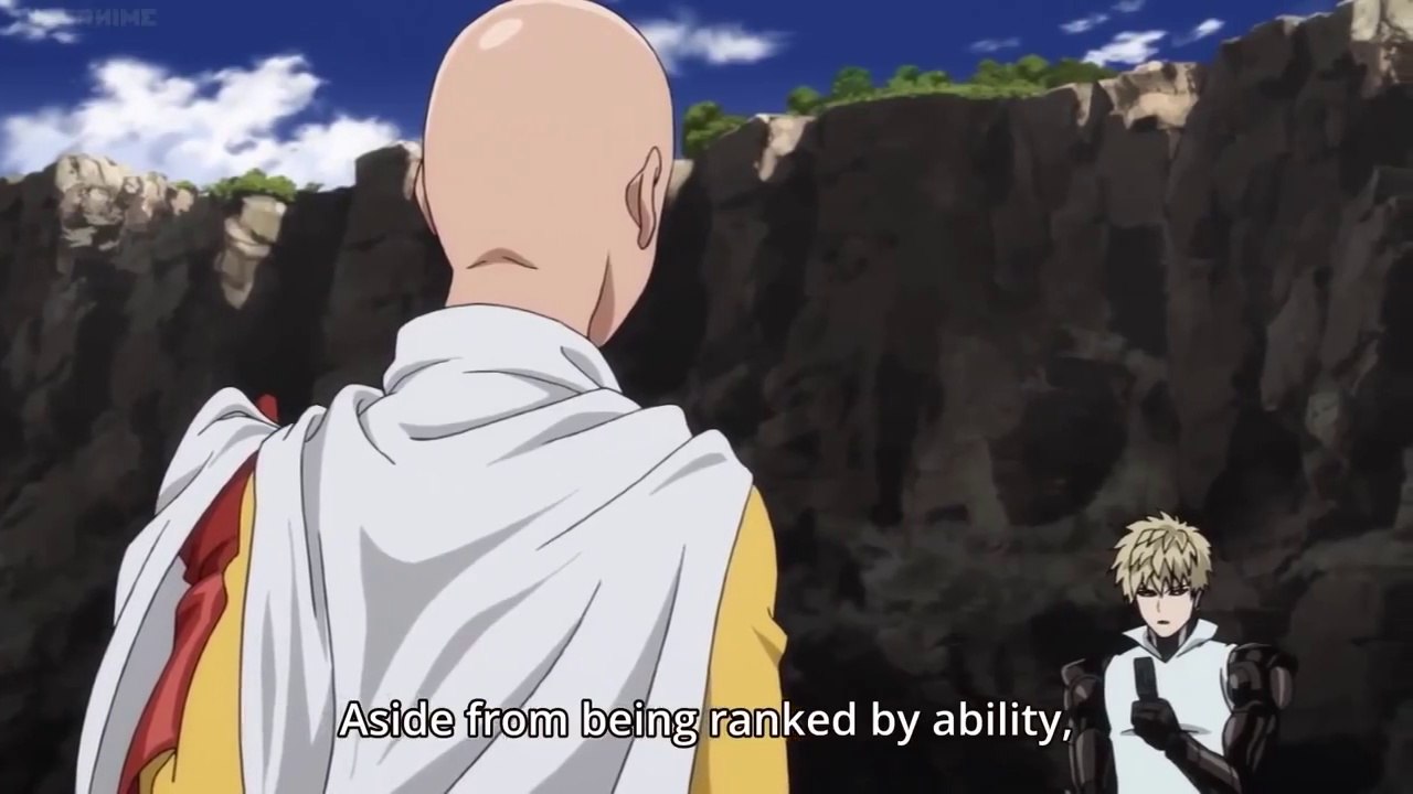 Saitama vs Genos Fight _ One Punch Man (60FPS)