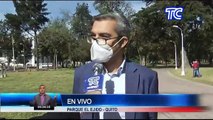 Entregan áreas intervenidas en el parque 