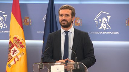 Casado cree que Sánchez "se escabulle en las comunidades"