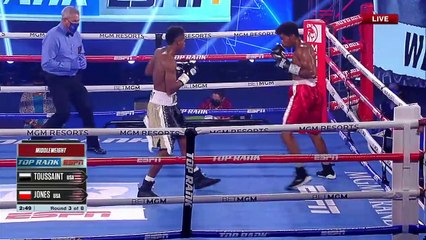 Wendy Toussaint vs Isiah Jones (22-08-2020) Full Fight