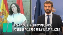 Pablo Casado se pregunta cómo se puede garantizar una vuelta segura a los colegios