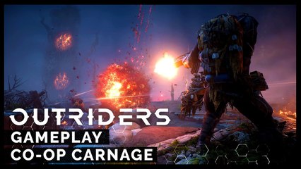 Outriders - Co-op Carnage Gameplay Demo (2020)