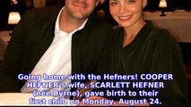 Happy Hefners! Cooper and Wife Scarlett Welcome Their 1st Child