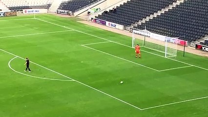 Mohamed Elneny Goal - MK Dons 0 - 1 Arsenal (Full Replay)