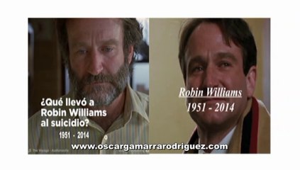 QUE LLEVO A ROBIN WINIAMS AL SUICIDIO  1951-2014 web