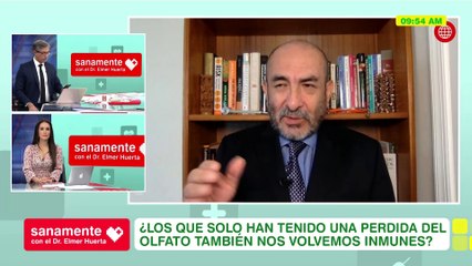 ¿Si perdí el olfato por Covid-19 también soy inmune? | Sanamente con el Doctor Elmer Huerta (HOY)