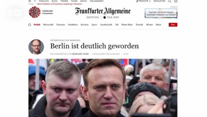 Немецкие СМИ об отравлении Навального и отношениях с Кремлем (25.08.2020)