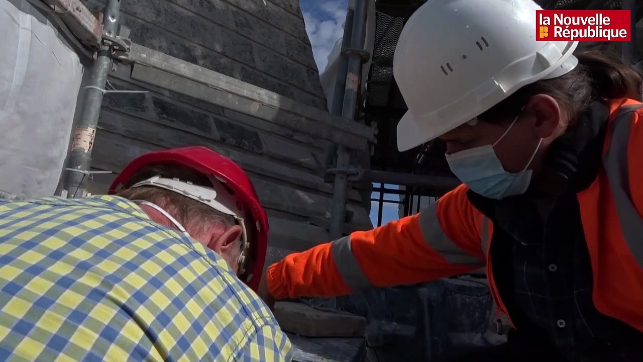 VIDEO. Loches : plongée au coeur du chantier de la collégiale Saint-Ours