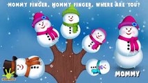 The Finger Family Candy Cane Family Nursery Rhyme - Christmas Finger Family Songs
