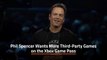 Phil Spencer Wants More Games