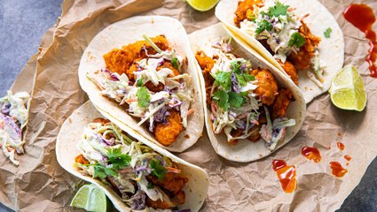 Buffalo Cauliflower Tacos Are An Amazing Vegetarian Meal