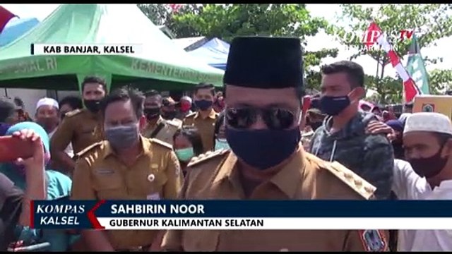 Gubernur Kalsel Resmikan Bedah Rumah Warga Tidak Mampu