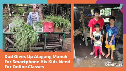 Dad Gives Up Alagang Manok In Exchange For Smartphone His Kids Need For Online Classes