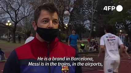Argentines react to possible exit of Messi from Barcelona