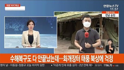 下载视频: 수해 복구도 다 안끝났는데…화개장터 태풍 소식에 걱정