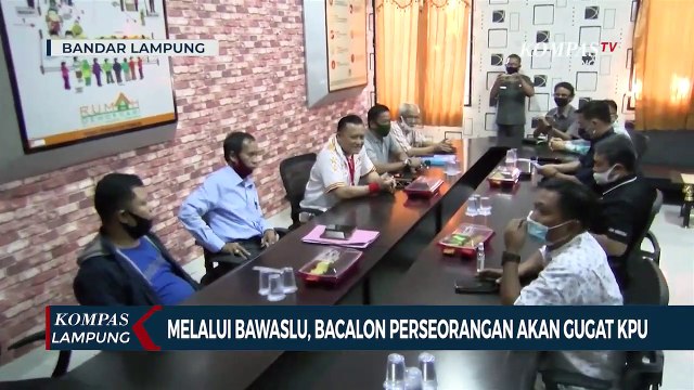 Bakal Calon Perseorangan Ike - Zam Akan Gugat KPU ke Bawaslu Bandar Lampung