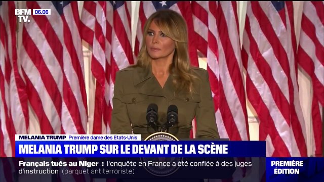 Melania Trump réclame quatre ans de plus pour son mari à la tête des États-Unis