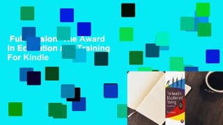 Full Version  The Award in Education and Training  For Kindle