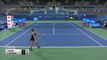 Sakkari fights back to upset Serena