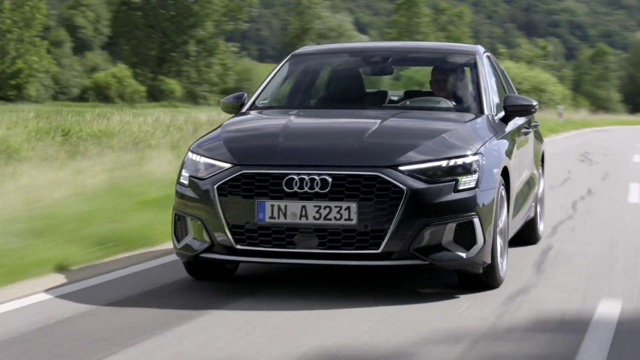The new Audi A3 Sedan in Manhattan grey Driving Video video Dailymotion