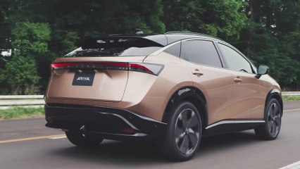 The new Nissan Ariya Driving Video