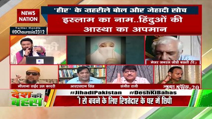 Talking in the same language as Heer Khan got from his society:Haridas