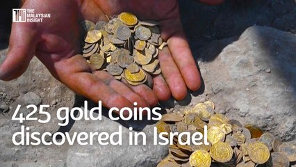 425 gold coins from early Islamic civilisation discovered in Israel