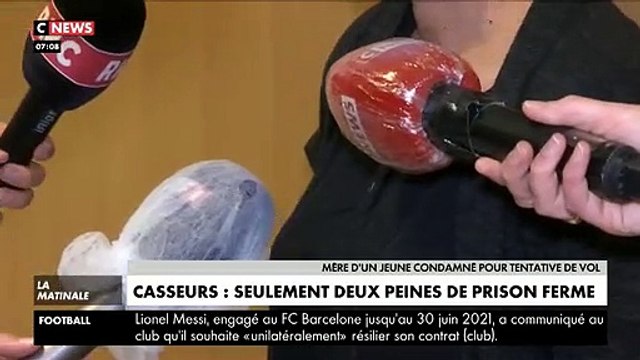 Après les violences à Paris dimanche, écoutez cette maman en colère après la condamnation à de la prison ferme de son fils : C'est écoeurant, il va être mal...