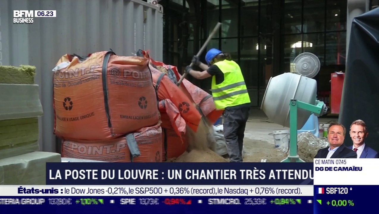 La France qui repart : La Poste du Louvre, un chantier très attendu - 26/08