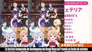 La tercera temporada de Gochuumon wa Usagi Desu ka? revela su fecha de estreno