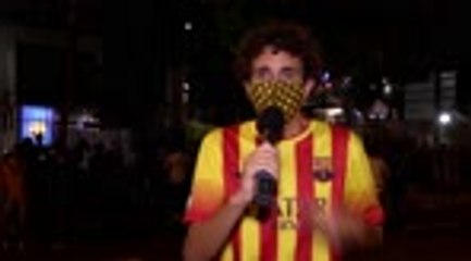 Fans fume at Barca's board after Messi's transfer request