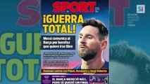 Coup de tonnerre à Barcelone: Lionel Messi sur le départ