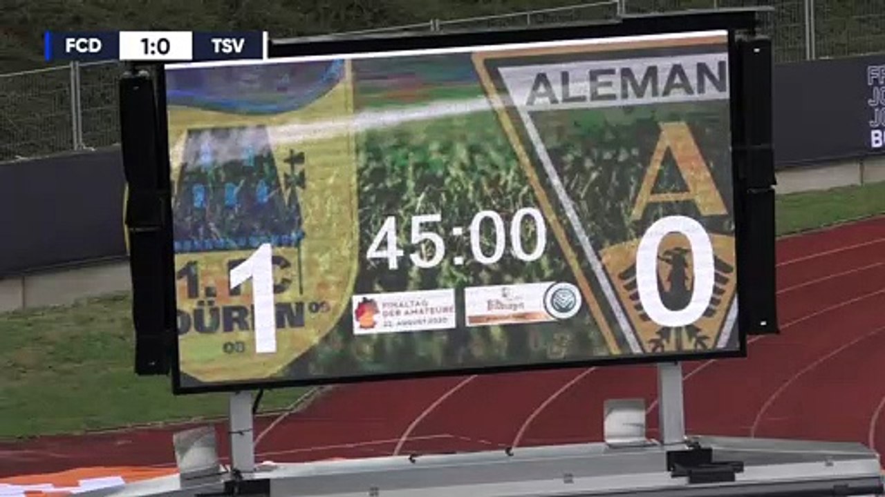 Größter Erfolg der jungen Vereinsgeschichte | 1. FC Düren – TSV Alemannia Aachen (Finale, Mittelrheinpokal)