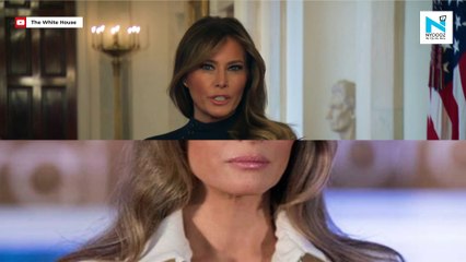 'My husband will not stop fighting for you': Melania Trump tells Americans